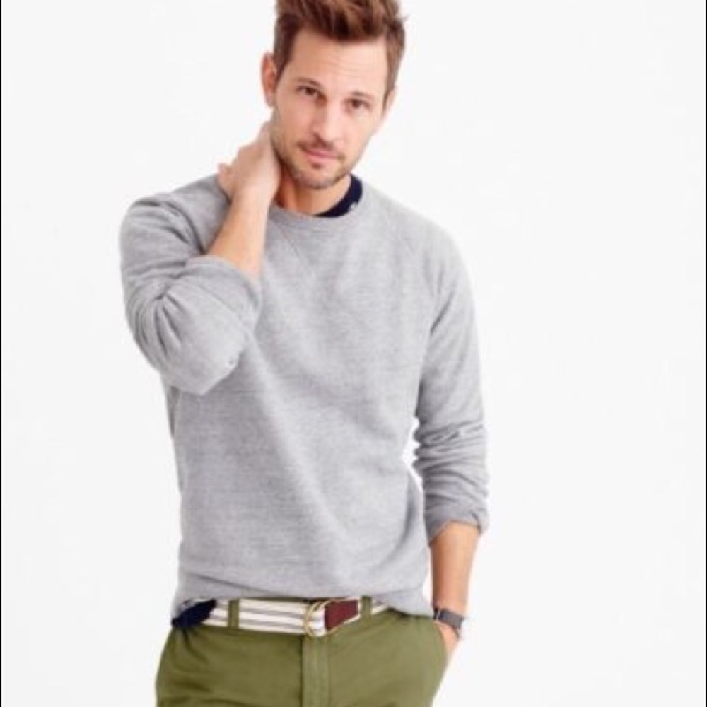 J. Crew. Black men’s sweater